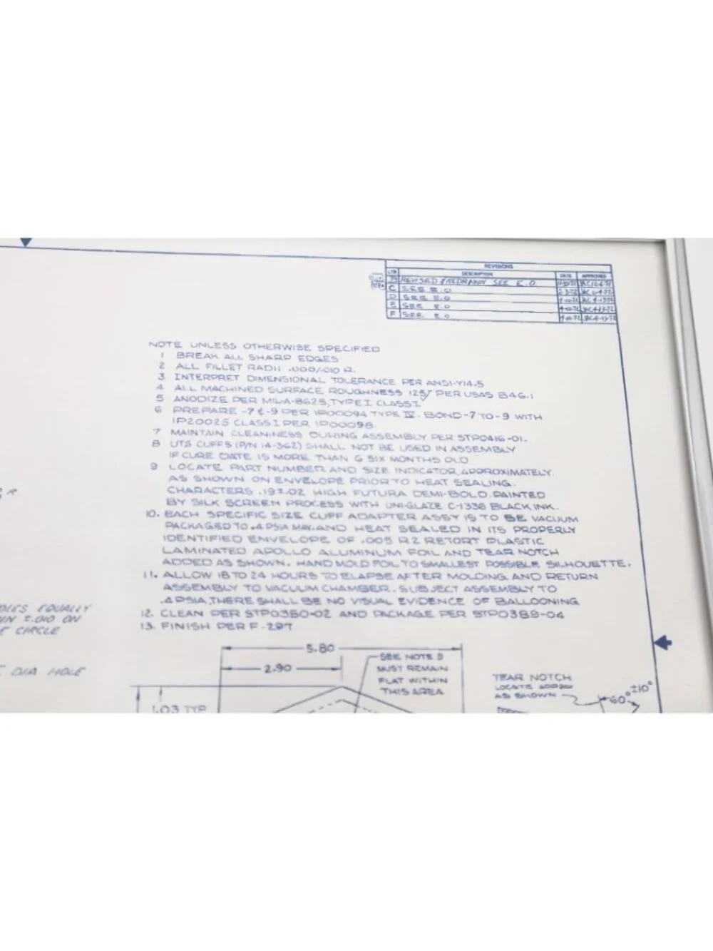 NASA Skylab Program 1973 Space Artifact Urine Collection Method